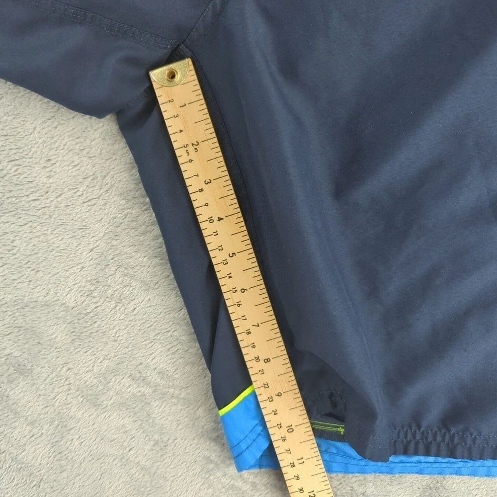 Nike Shorts Mens Extra Large Blue Board Shorts Swim Trunks Lined Athletic Denim - Picture 12 of 14